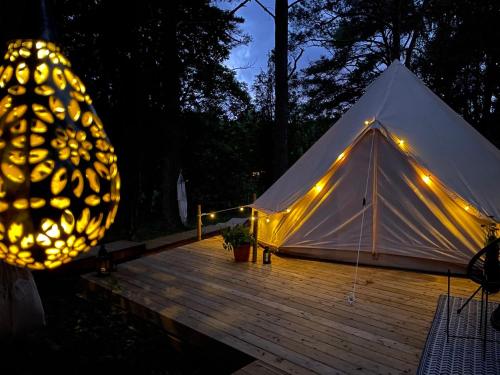 tent delhi a b&b in a luxury glamping style